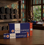 Incenso Golden Nag Darshan - 15 gr | Speziato e Avvolgente