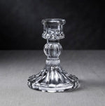 Candeliere in Vetro per Candele a Stelo
