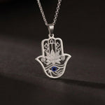 Collana in Acciao Inossidabile | Mano di Fatima
