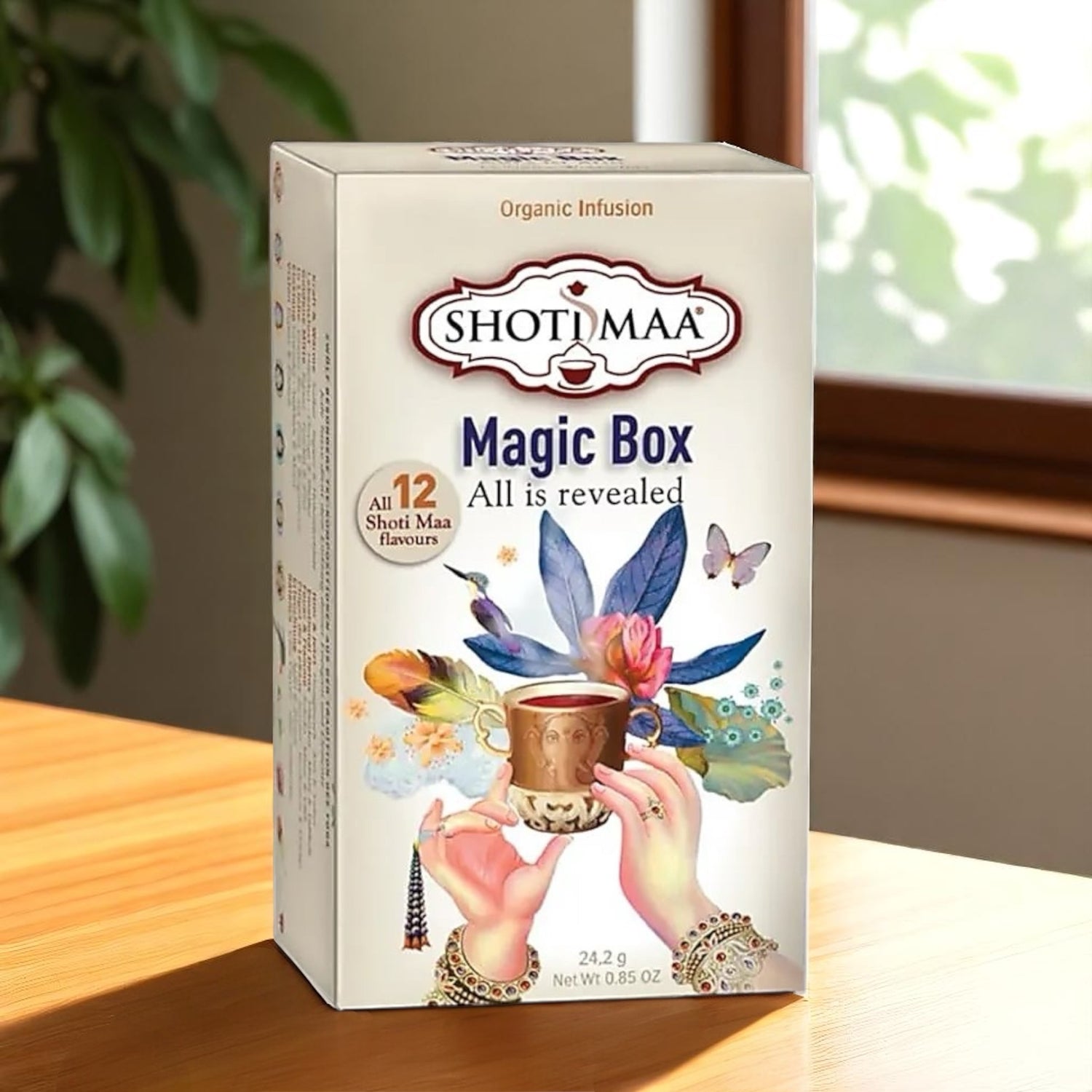 Shoti Maa Magic Box – 12 Tisane Chakra & 5 Elementi | Armonizzanti e Olistiche