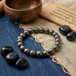 Braccialetto con Ematite | Radicamento e Stabilità - Protezione - Forza