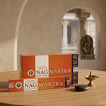 Incenso Golden Nag Mantra - 15 gr | Rilassante e Speziato