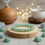 Braccialetto con Avventurina | Ottimismo & Fiducia - Calma Emotiva - Armonia del Cuore