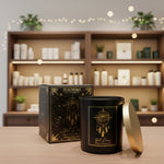 Candela d’Intenti in Vetro con Pietre - Boho Dreams - 200 gr | Mirra & Sandalo