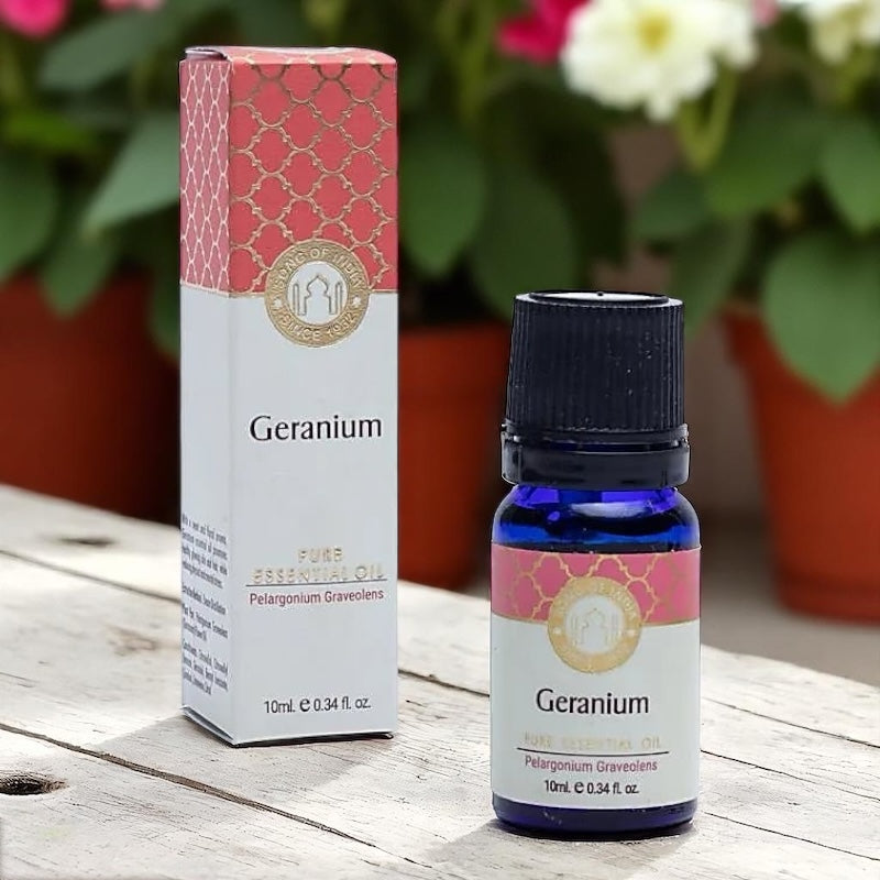 Olio Essenziale Geranio - Song of India - Riequilibrante e Repellente