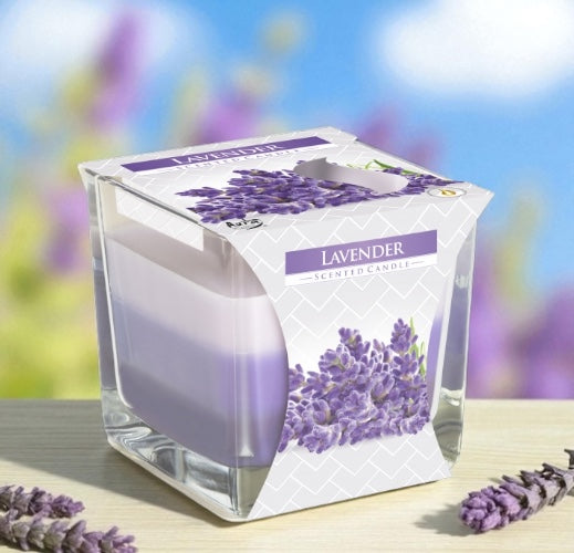 Candela Arcobaleno - Lavanda