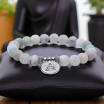 Braccialetto con Amazzonite - Buddha | Calma - Riequilibrio - Protezione