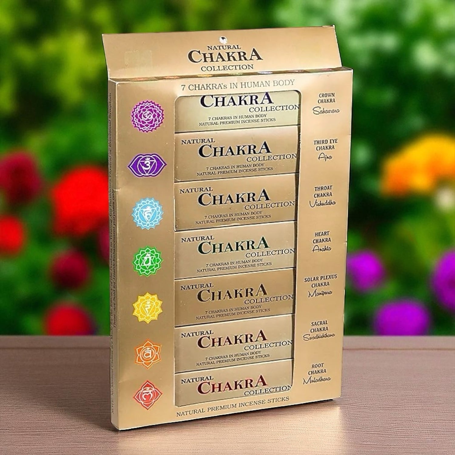 Collezione di Incensi 7 Chakra – Confezione Regalo