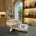 Treppiede con Conchiglia Abalone per Smudge | Multicolore