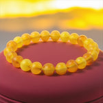 Braccialetto con Calcite Miele | Positività & Prosperità