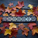 Brucia Incensi Rettangolare in Pietra Ollare | 7 Chakra