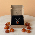 Collana Genesa con Corniola