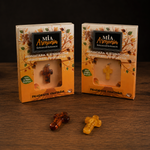 Ciondolo con Croce Ambra Baltica "Mia Armonia"