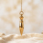 Pendolo in Ottone Cromato Dorato