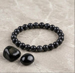 Bracciale con Ossidiana Nera | Protezione Energetica - Stabilizza le Emozioni - Blocchi e Traumi