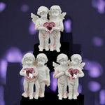 3 Statuette Cherubino – Amore Eterno | Simbolo di Purezza e Serenità