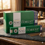Incenso Golden Nag Foresta - 15 gr | Terroso e Balsamico