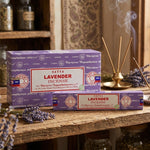 Incenso Satya Lavanda - 15 gr | Rilassante e Floreale