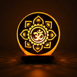 Lampada di sale con LED | Sole - Om