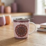 Tazza con Infusore | Mandala Viola