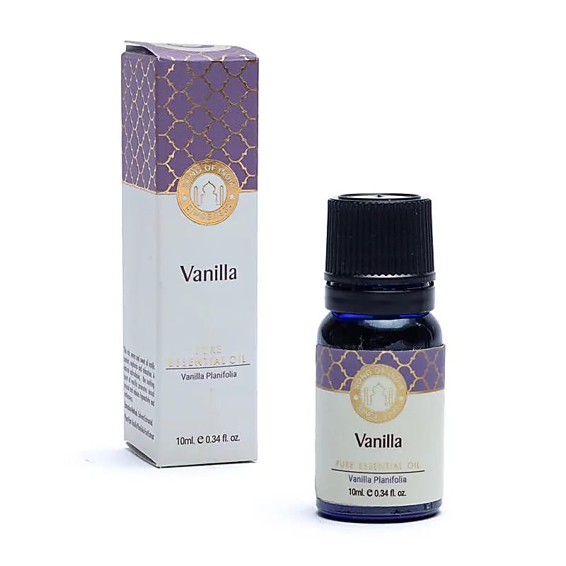 Olio Essenziale Vaniglia - Song of India - 10 ml - Rilassante e Afrodisiaco