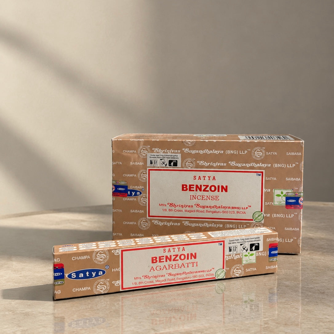 Incenso Satya Benzoino - 15 gr | Dolce e Balsamico