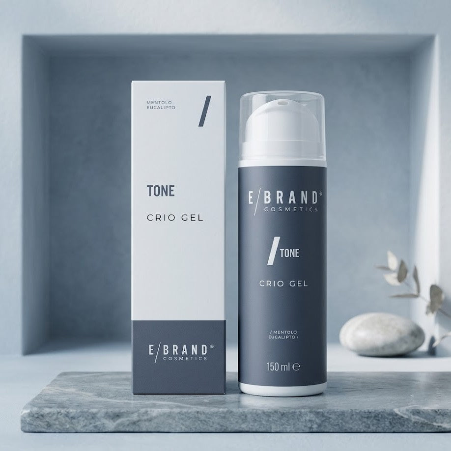 Crio Gel Ebrand Cosmetics - 150 ml | Gambe Pesanti, Gonfiore e Ritenzione Idrica