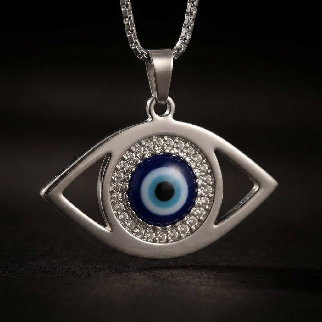 Collana in Acciao Inossidabile | Occhio Turco