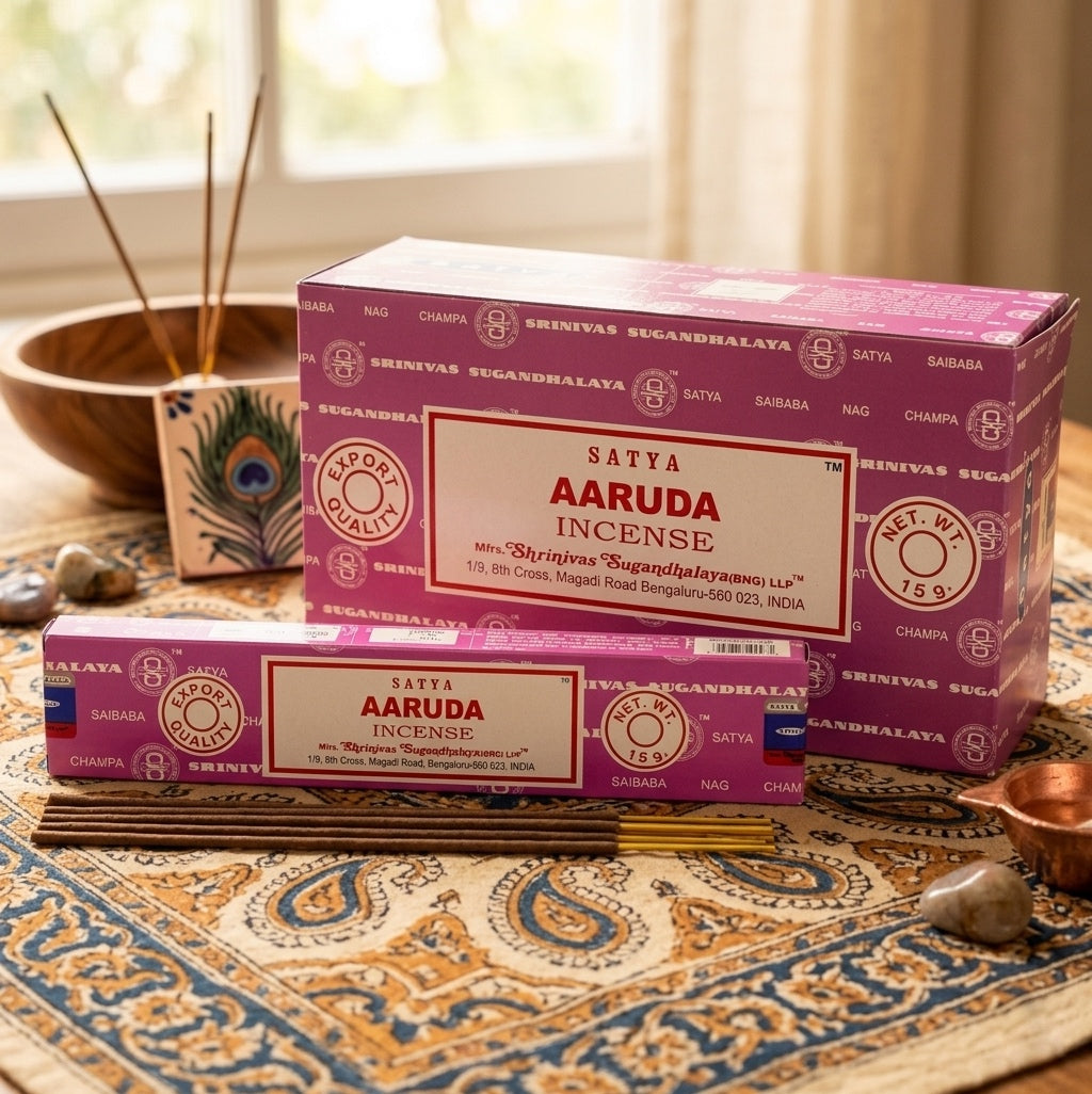Incenso Satya Aaruda - 15 gr | Purificante e Protettivo