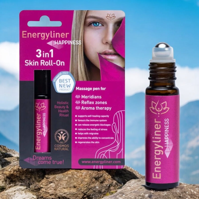 Roll-On Viso e Corpo - Energyliner Happiness Skin  Rivitalizzante - Rigenerante