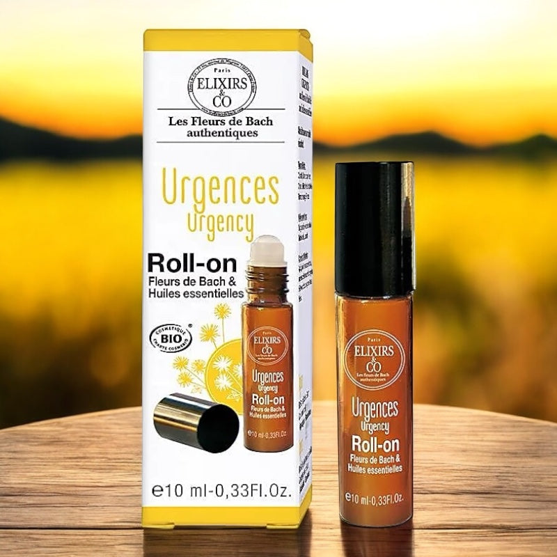 Roll-On Organico ai Fiori di Bach per Viso e Corpo - Urgenza