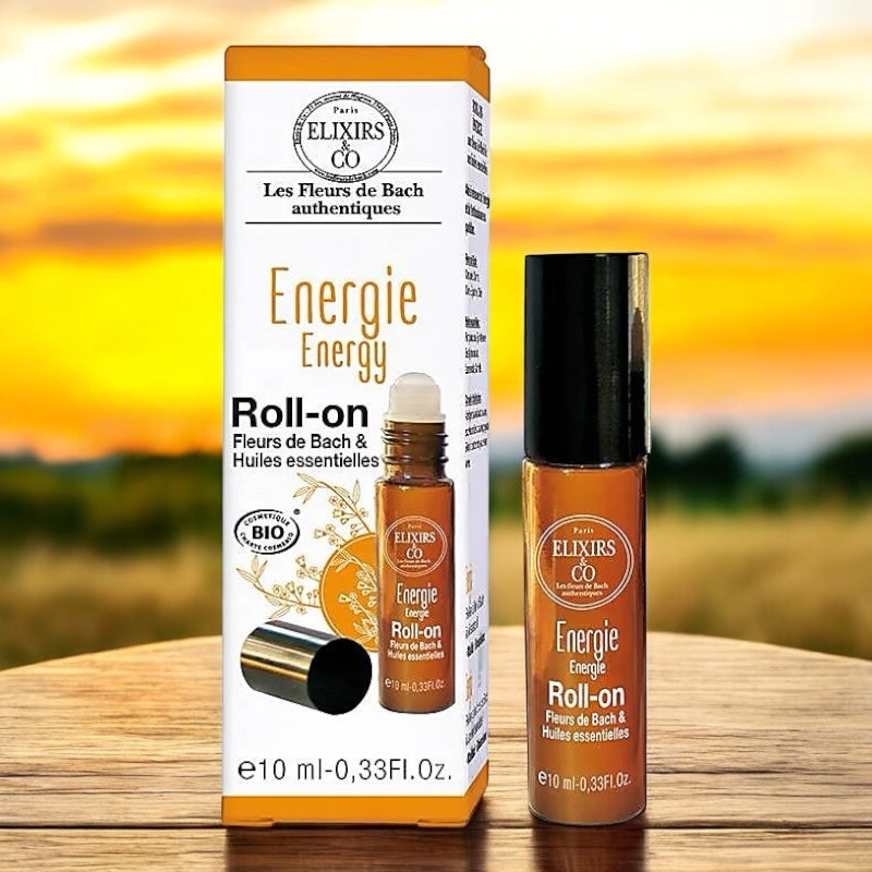 Roll-On Organico ai Fiori di Bach per Viso e Corpo - Energia