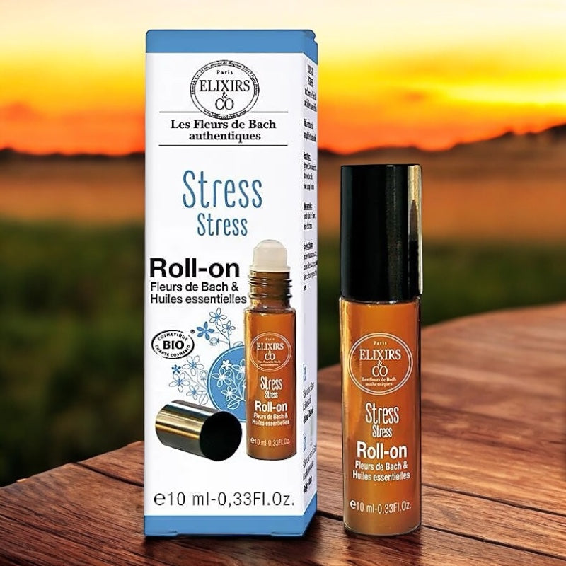 Roll-On Organico ai Fiori di Bach per Viso e Corpo - Stress