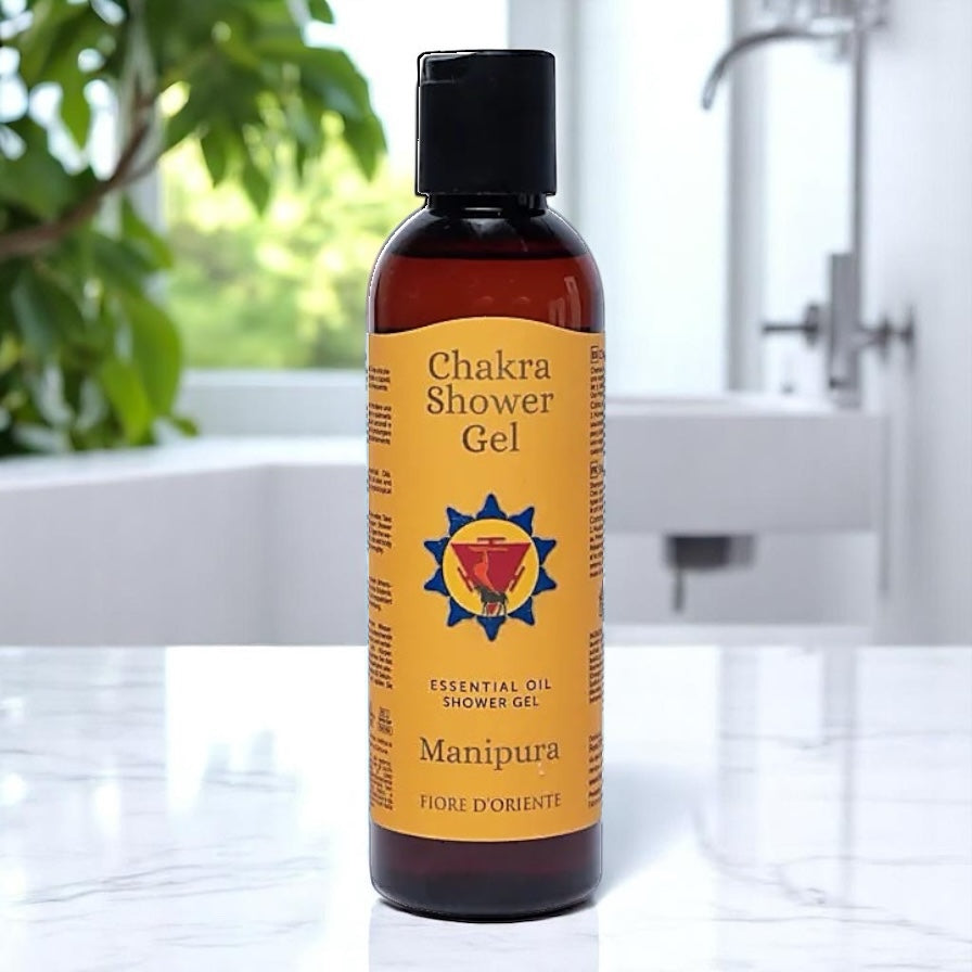 Gel Doccia 3° Chakra di Fiore D'Oriente – Manipura con Oli Essenziali