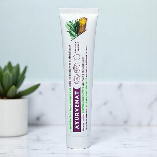Dentifricio con Miswak Organico - 75 ml Antibatterico - Rimineralizzante