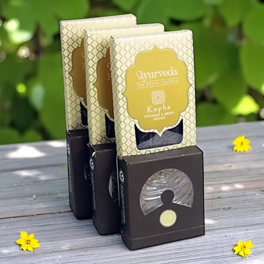 Incenso Ayurveda Patchouli e Ambra (Kapha) - 25g