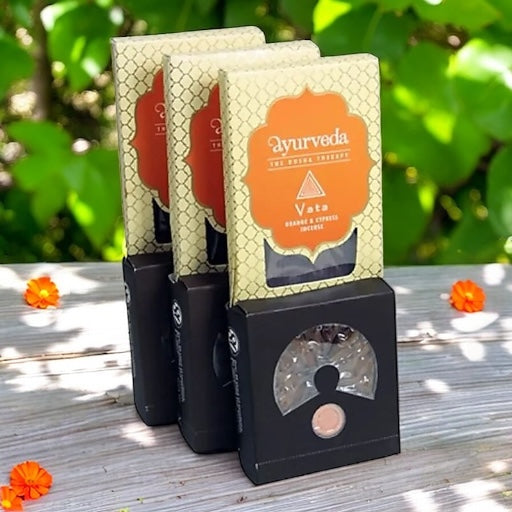 Incenso Ayurveda Arancio e Cipresso (Vata) - 25 g