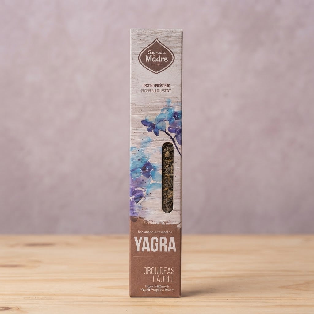 Incensi Sagrada Madre "Yagra" | Orchidea e Alloro