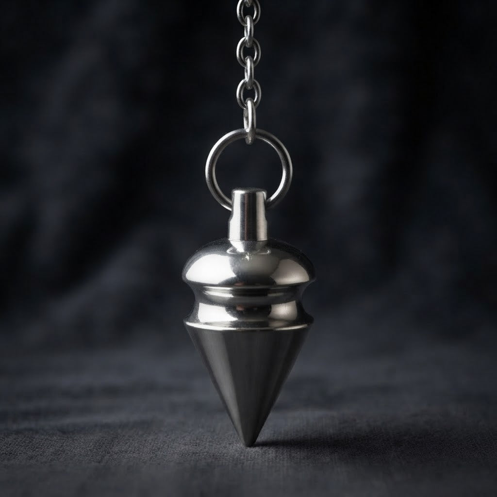 Pendolo in Ottone Cromato  Argentato