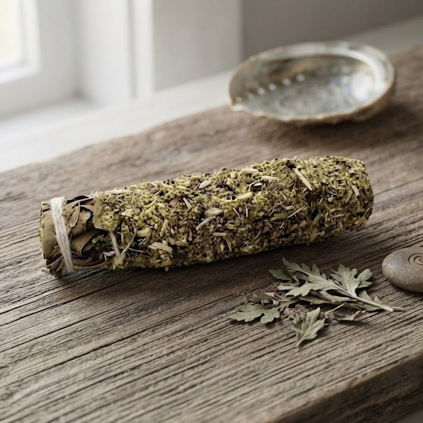 Smudge Salvia Bianca con Ruda | Purificazione - Contro Malocchio e Invidia