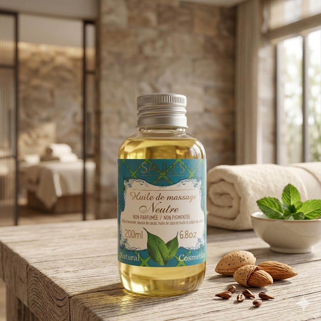 Olio da Massaggio Naturale - 200 ml | Neutro
